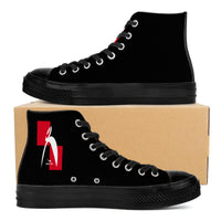 Thumbnail for MO SEP OCT 2024 SF_D71 High Top Canvas Shoes - Black Soles - 1 COLOR -