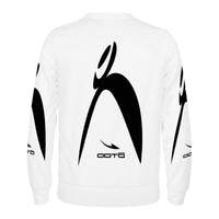 Thumbnail for OOTO - BIG STEPPIN GLYPHIC - BL/WT - D85 Men's All Over Print Sweatshirt - 1 COLOR -