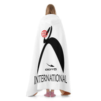 Thumbnail for OOTO - BIG STEPPIN GLYPHIC INTERNATIONAL - SF_F15 Hooded Blanket - 2 SIZES - 1 COLOR -