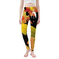 Thumbnail for MO OCT NOV 2024 D48 All-Over Print Yoga Leggings - 1 COLOR