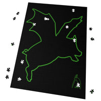 Thumbnail for OOTO - THE DREADED PIG BAT (WILBUR STRIKES) - PUZZLE_V1 Cardboard Jigsaw Puzzle (1000-Piece) -