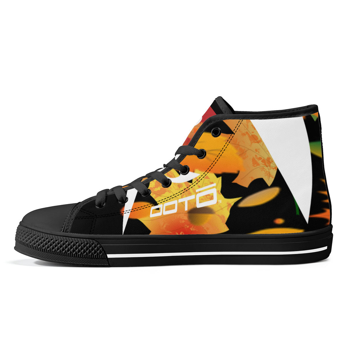 MO OCT NOV 2024 FWS High-Top Canvas Shoes With Customized Tongue - Black soles - 1 COLOR -