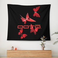 Thumbnail for OOTO - DASH AND BUTTERFLIES - D34 Wall Tapestry - 3 SIZES -