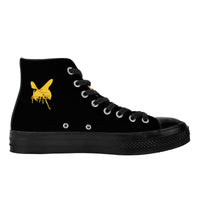 Thumbnail for OOTO - DASH AND HORNET - SF_D71 High Top Canvas Shoes - Black soles - 1 COLOR -