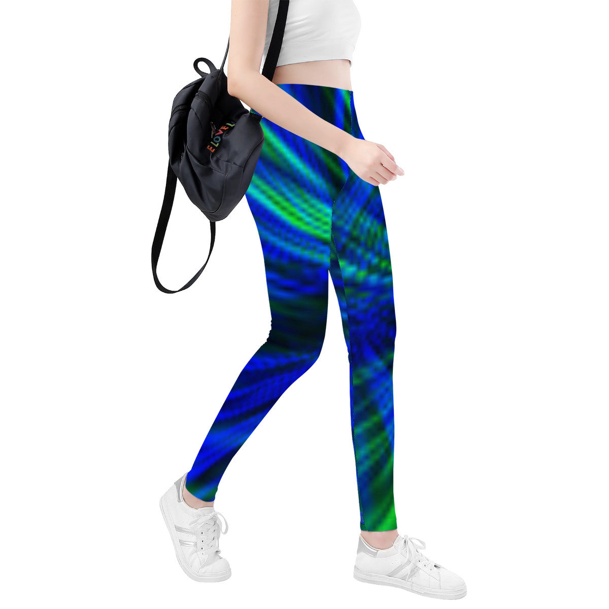 OOTO - A STRANGE PLACE - D48 All-Over Print Yoga Leggings - 1 COLOR -