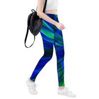 Thumbnail for OOTO - A STRANGE PLACE - D48 All-Over Print Yoga Leggings - 1 COLOR -