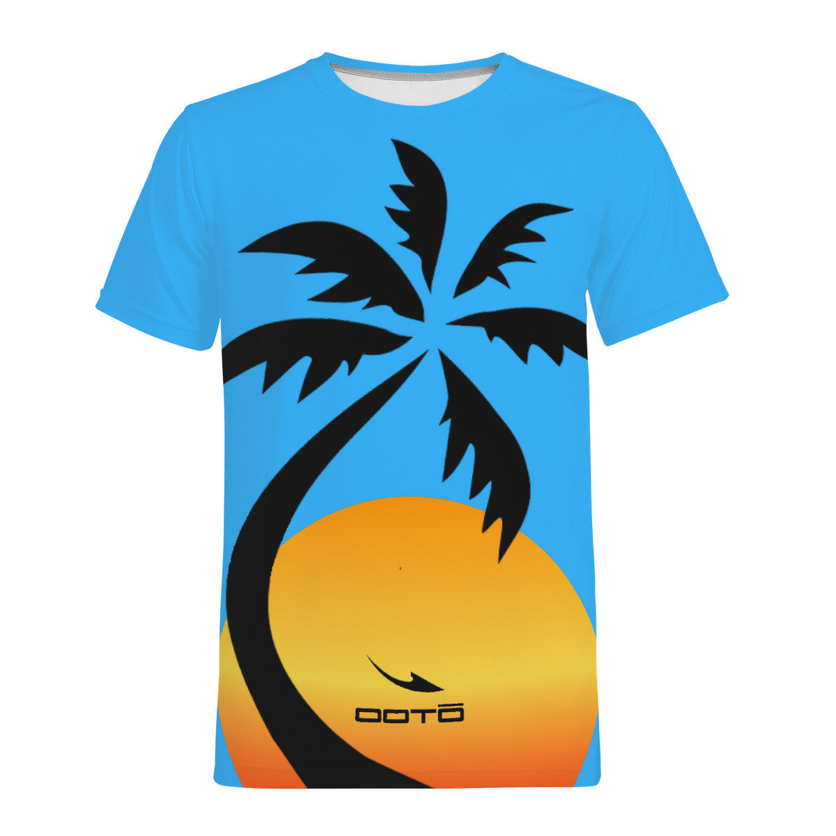 PALM SUNRISE - D61 Men's All Over Print T-Shirt - 1 COLOR -