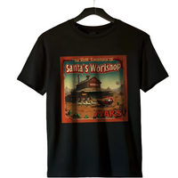 Thumbnail for Alien T-Shirt, Santa's Workshop on Mars, Holiday Collection - 2 COLORS -