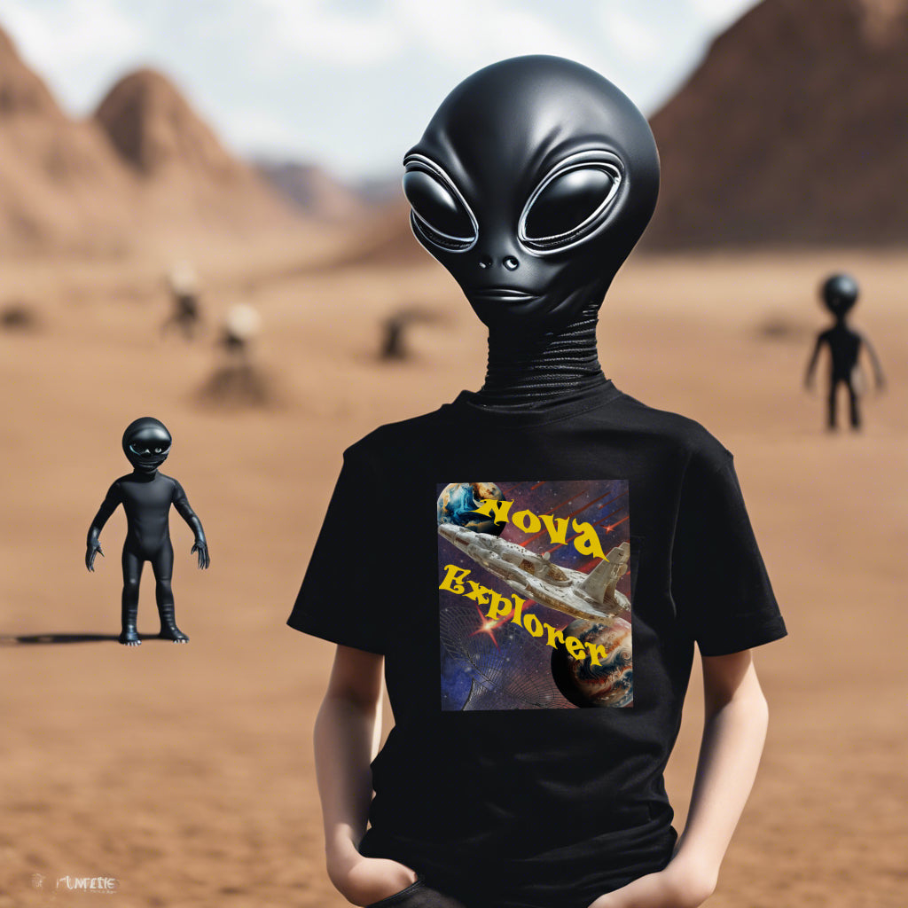 Nova Explorer T-Shirt, Alien T-Shirt, Daily Spaceship T-Shirt - 2 COLORS -