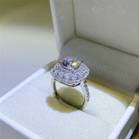 Thumbnail for 2 Carat Moissanite 925 Sterling Silver Ring