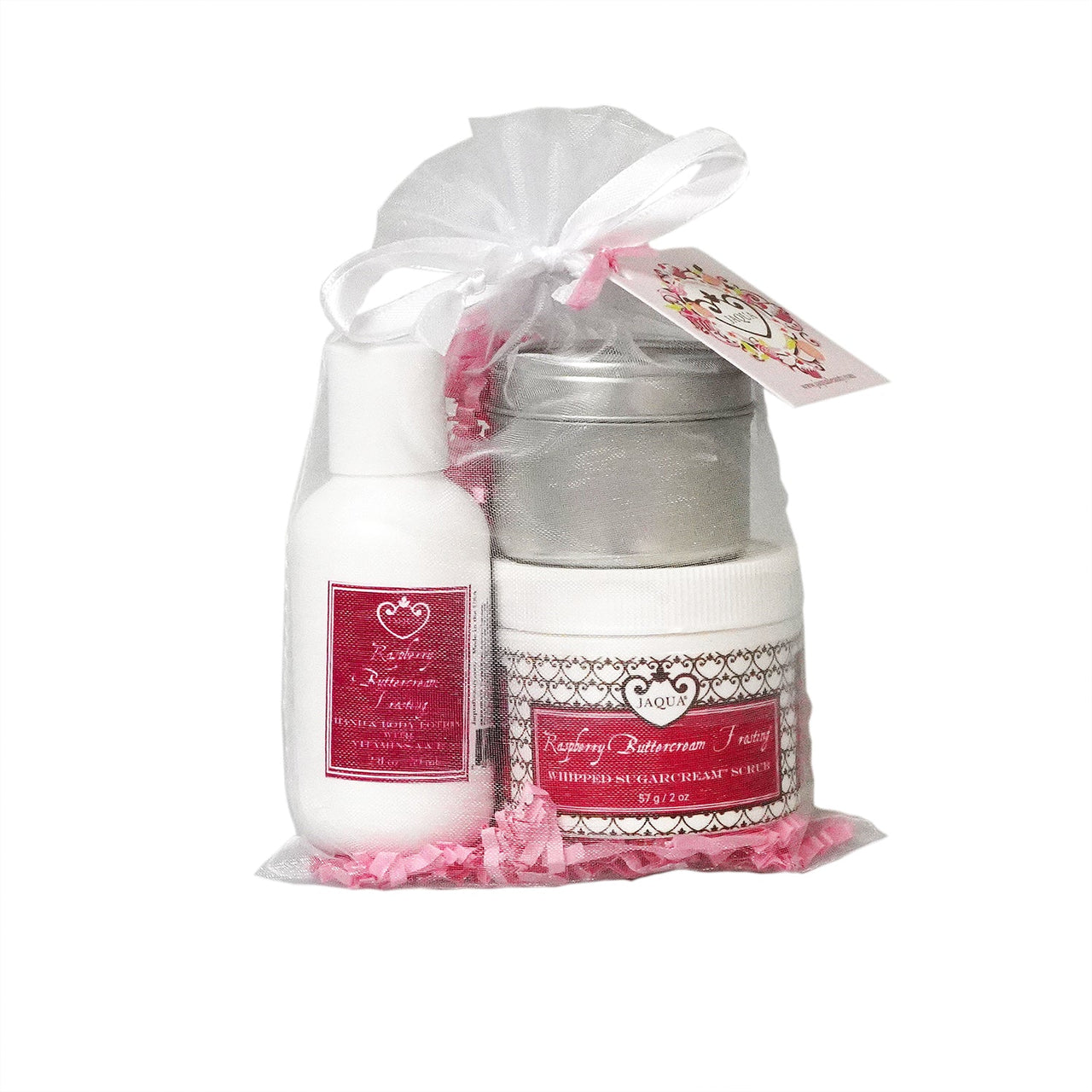 JAQUA - Raspberry Buttercream Frosting on the Go Gift Set -