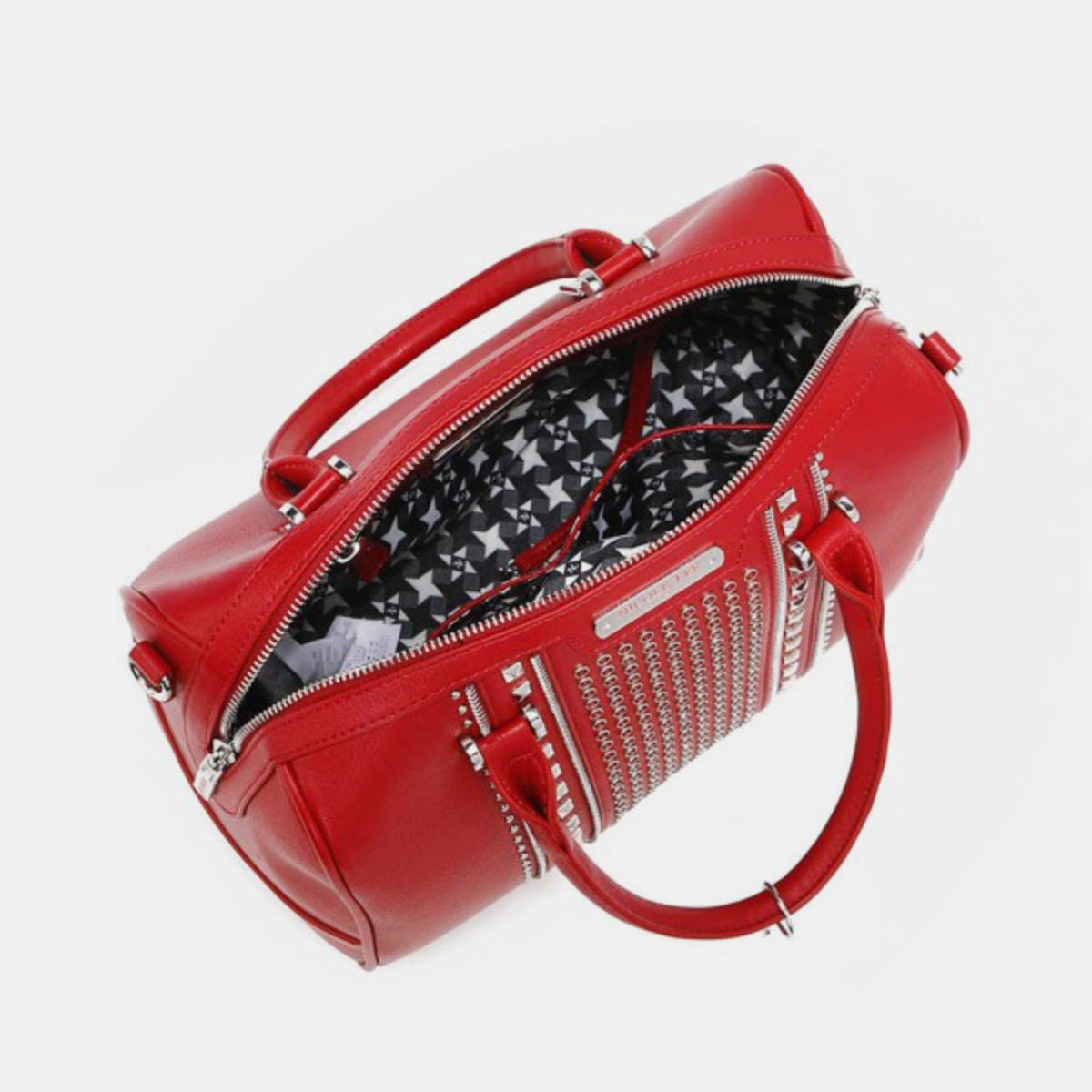 Nicole Lee USA Studded Boston Bag - T - 1 COLOR -