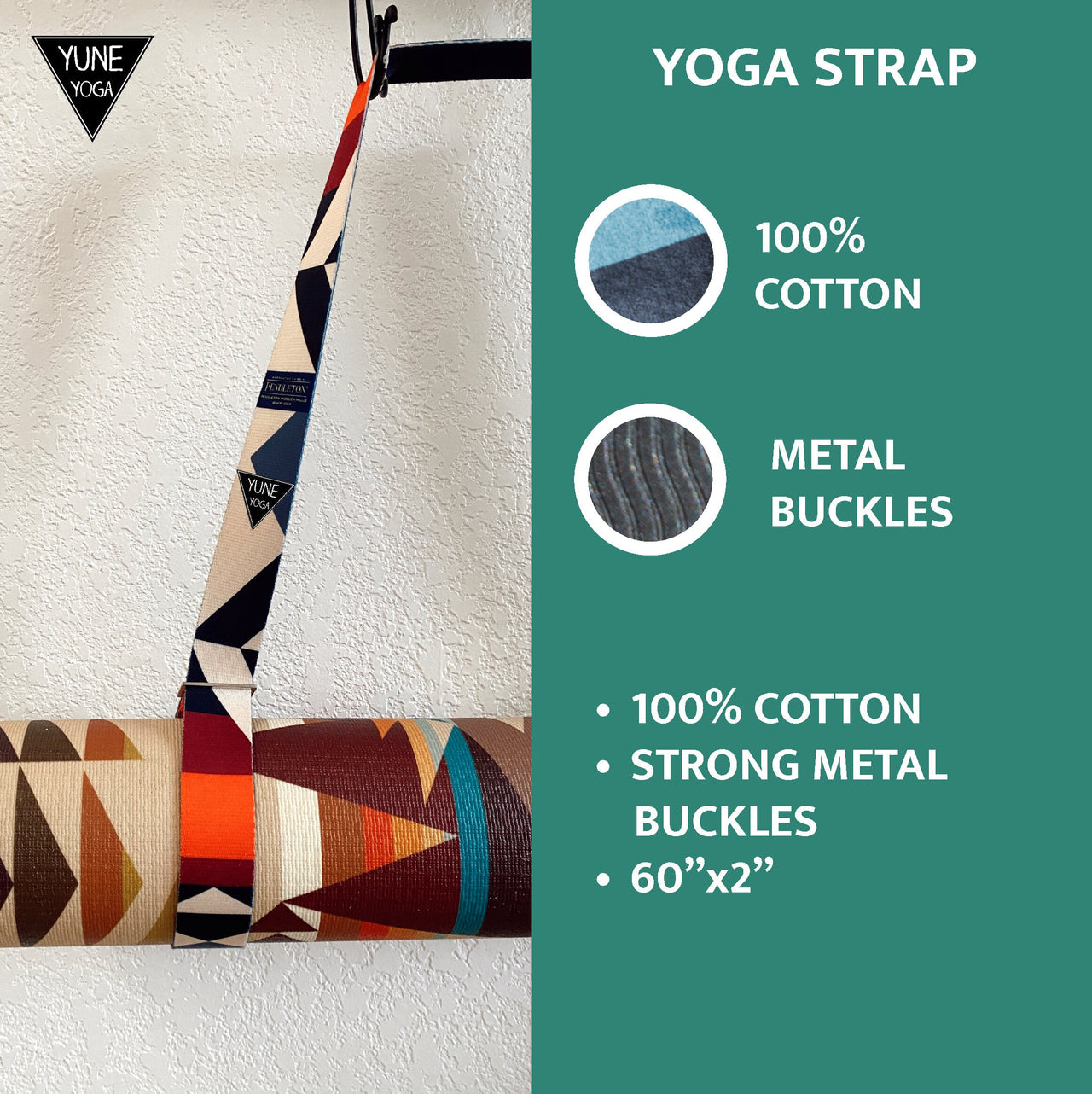 Yoga Strap Hemlock -