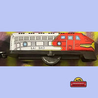 Thumbnail for Vintage Tin Wind Up Train Collectible Toy, Unopened in Box! Three Car Railroad Locomotive, 1970s -1980s