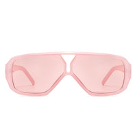 Thumbnail for Cramilo - Skyhaven - Retro Oversized Square Double Bridge Fashion Sunglasses - 6 COLORS -