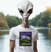 Thumbnail for Stellar Horizon T-Shirt, Daily Spaceship Tee, Alien T-Shirt - 2 COLORS -