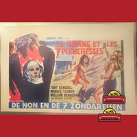 Thumbnail for Rare Vintage 1973 Crucified Girls of San Ramon Belgium Movie Poster, the Big Bust Out, USA Release