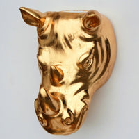 Thumbnail for RHINO Gold Gilded Wall Planter - 1 FINISH -