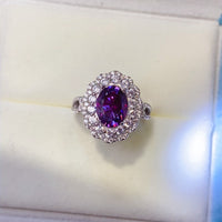 Thumbnail for 2 Carat Moissanite 925 Sterling Silver Ring