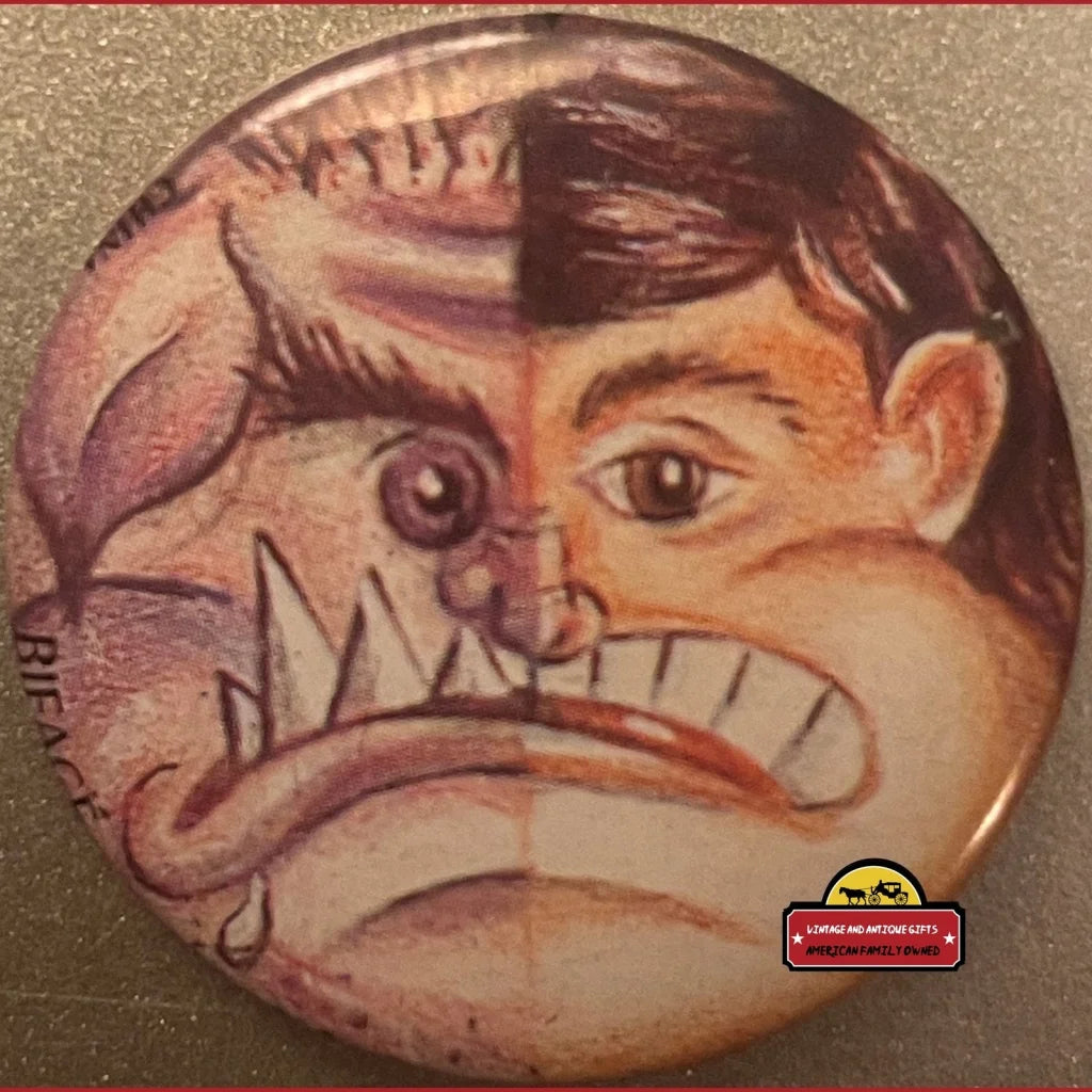 Vintage Biface Pin Madballs and Garbage Pail Kids Inspired 1980s