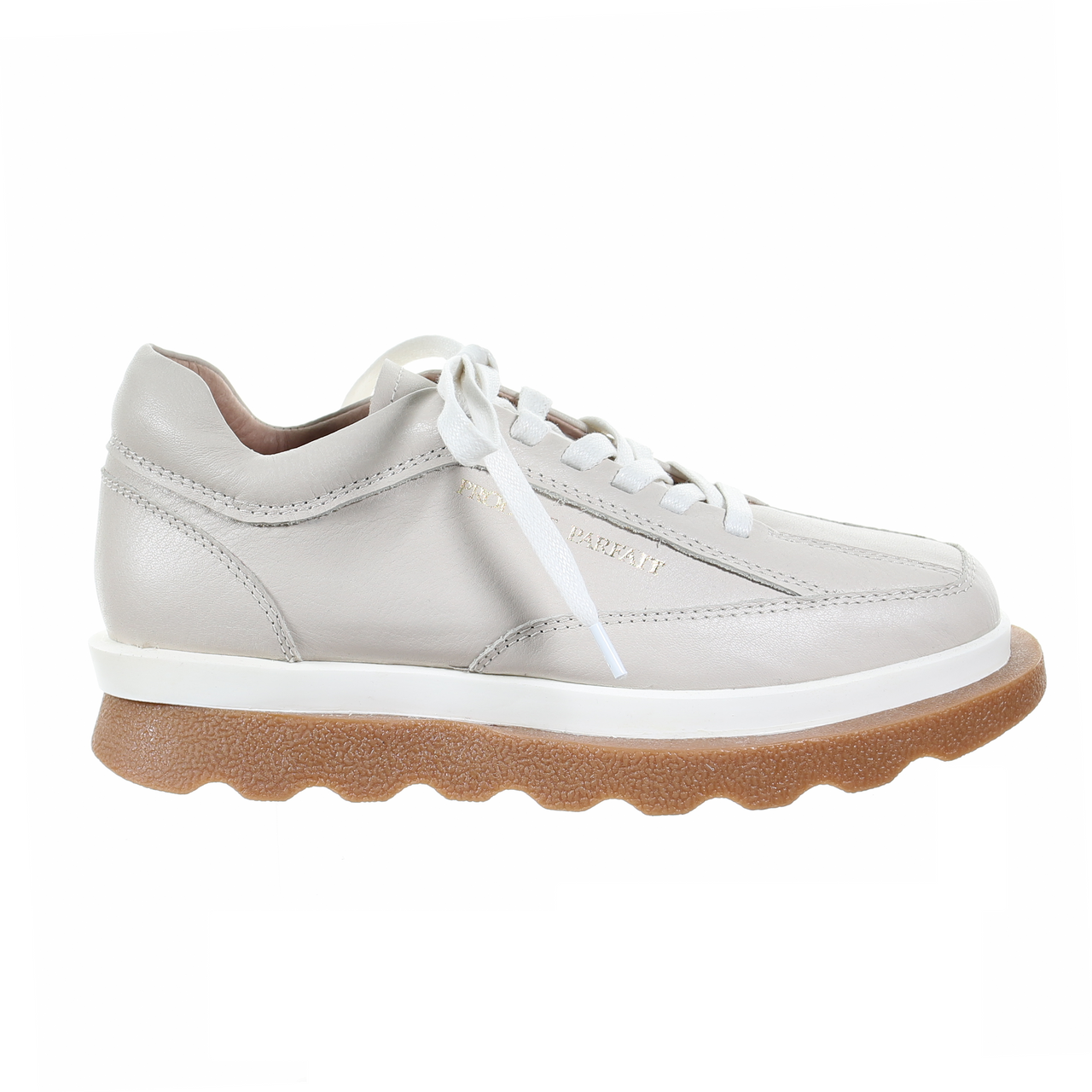 Produit Parfait - Double Layer Leather Sneaker (BEIGE) - 1 COLOR -