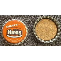 Thumbnail for Vintage 1960s Hires Draft Root Beer Cork Bottle Cap Rip 2022