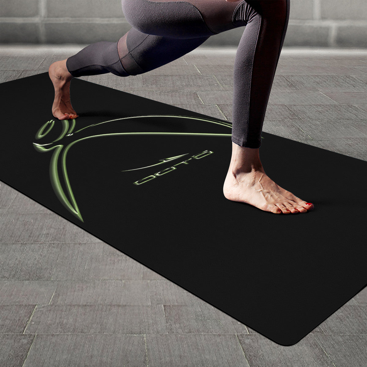 OOTO - Yoga Mat - Big steppin glyphic x1 -