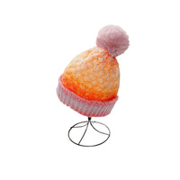 Thumbnail for Gradient Knit Hat with Pompom - T - 6 COLORS -