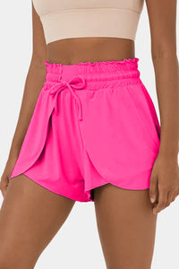 Thumbnail for Drawstring Swim Shorts with Pockets - T - 2 COLORS -