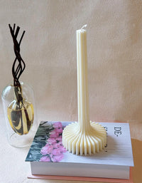 Thumbnail for Elegant Latern Pillar Soy Wax Sculpture Candle • Home Decor • Unique Gift Idea - 21 FRAGRENCES-