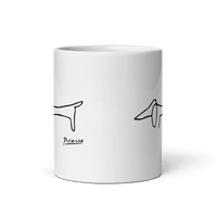 Thumbnail for Pablo Picasso Dachshund Dog (Lump) Artwork Mug - 2 SIZES - 1 COLOR -