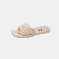 Thumbnail for Open Toe Flat Sandals - T - 2 COLORS -