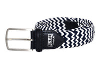 Thumbnail for Jkel - Danube Zebra Striped Men Stretch Belt -