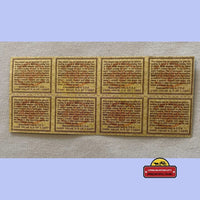 Thumbnail for Vintage 1960s - 1970s Uncut Sheet Raleigh B & W Tobacco Coupons Brown and Williamson