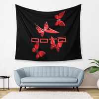 Thumbnail for OOTO - DASH AND BUTTERFLIES - D34 Wall Tapestry - 3 SIZES -