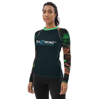 Thumbnail for FYC - Find Your Coast® Veronica Sleeve Sea Skinz Rash Guard UPF 50+ - 1 COLOR -