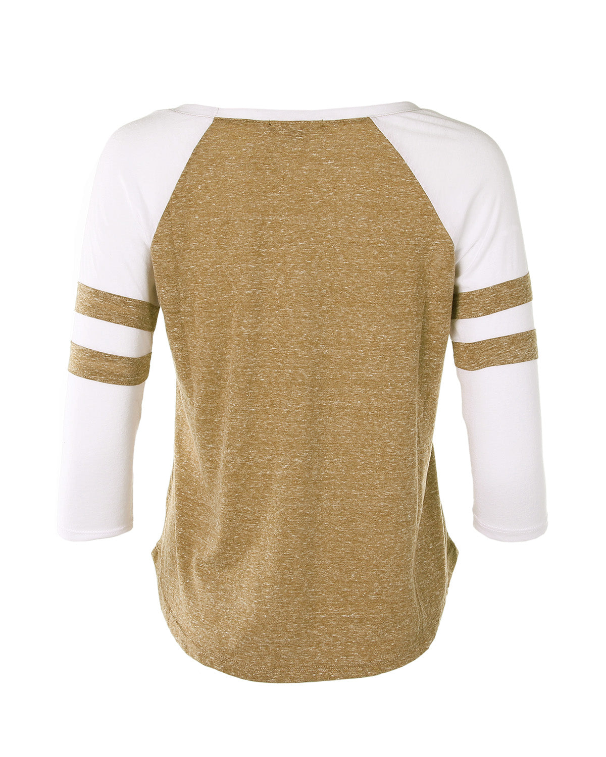 Junior Fit Women's Baseball Raglan Color Block 3/4 Sleeve Active Tee - 1 COLOR -