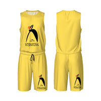 Thumbnail for GLYPHIC BIG STEPPIN INTRNATIONAL - Men’s Basketball Uniform Jersey Set - 2 PCS. - 1 COLOR -