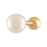 Thumbnail for Zahav - 10k Solid Gold Cartilage With Pearl Center Stone -