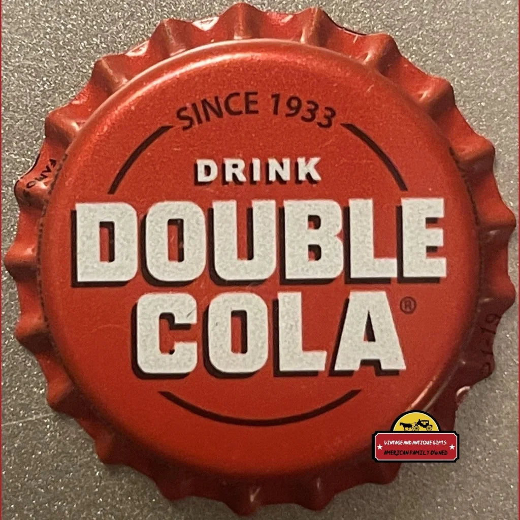 Rare Vintage Double Cola Bottle Cap, Chattanooga, Tn, Unique Bottler 1980s