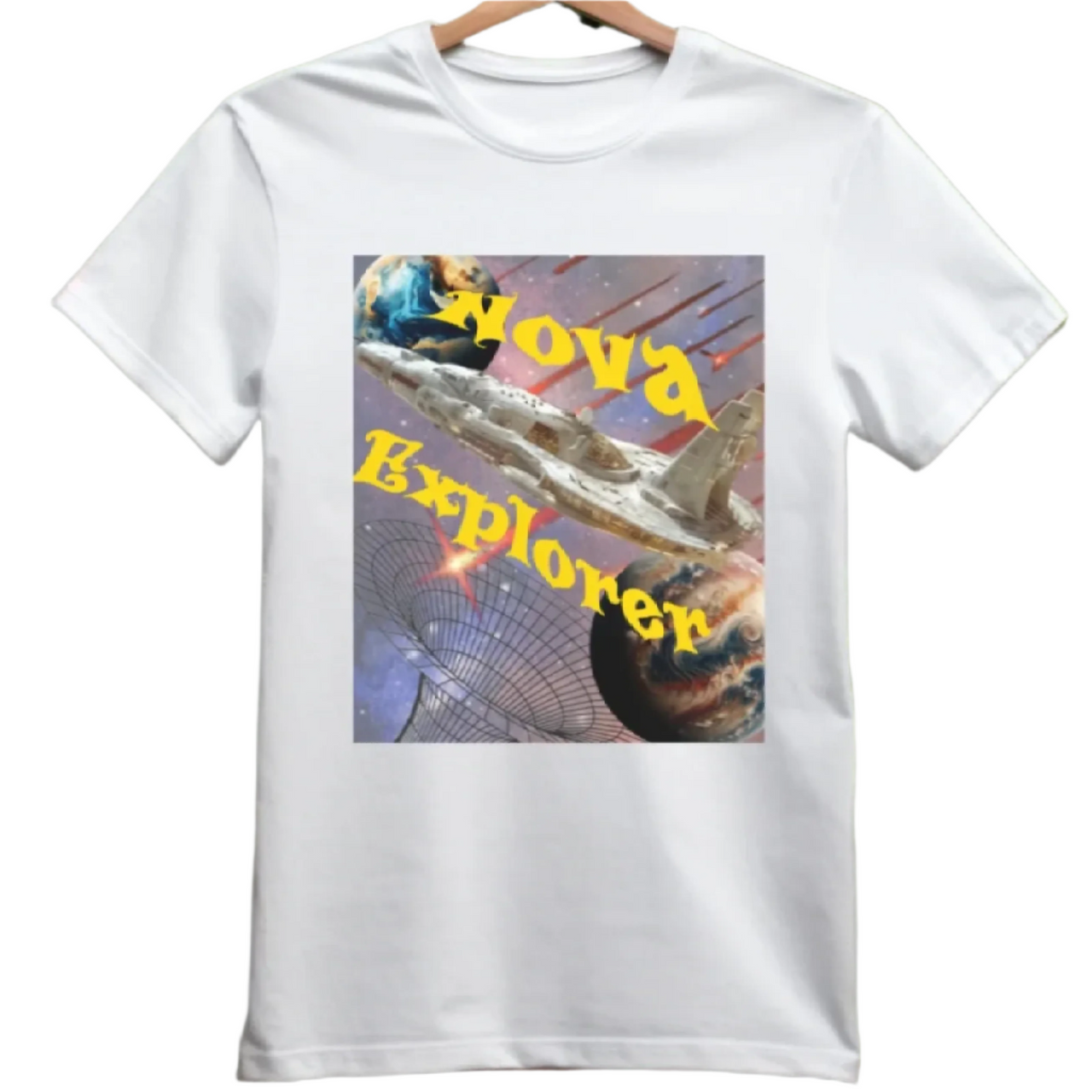 Nova Explorer T-Shirt, Alien T-Shirt, Daily Spaceship T-Shirt - 2 COLORS -