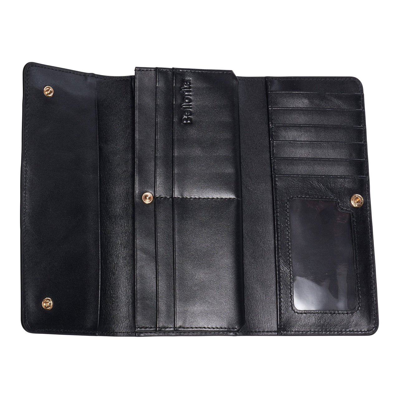 Bellorita - Cloud Black Continental Wallet - 1 COLOR -