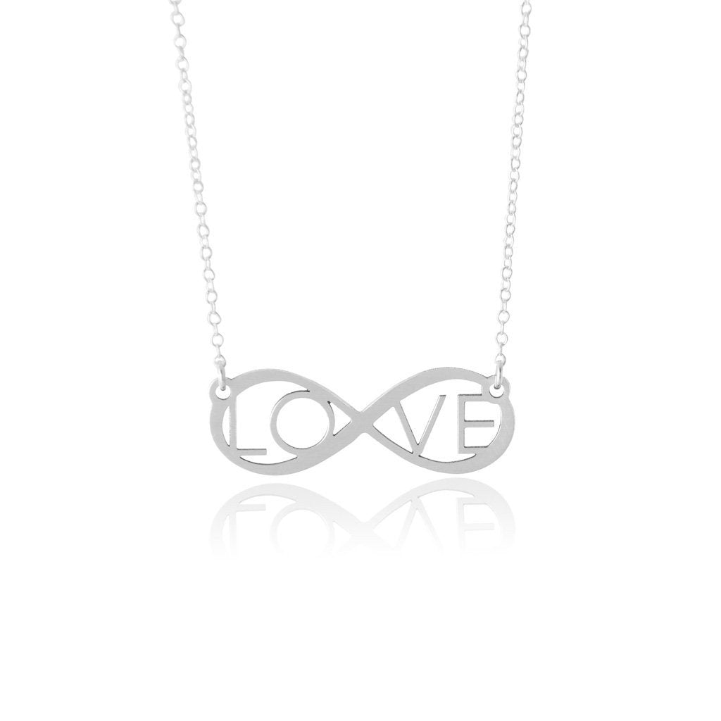 Sincerely Silver - Eternal Love Necklace - 1 FINISH -