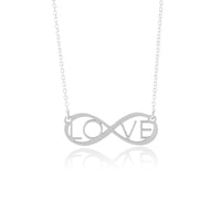 Thumbnail for Sincerely Silver - Eternal Love Necklace - 1 FINISH -