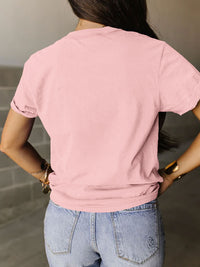 Thumbnail for Full Size Lucky Clover Round Neck Short Sleeve T-Shirt - T - 11 COLORS -