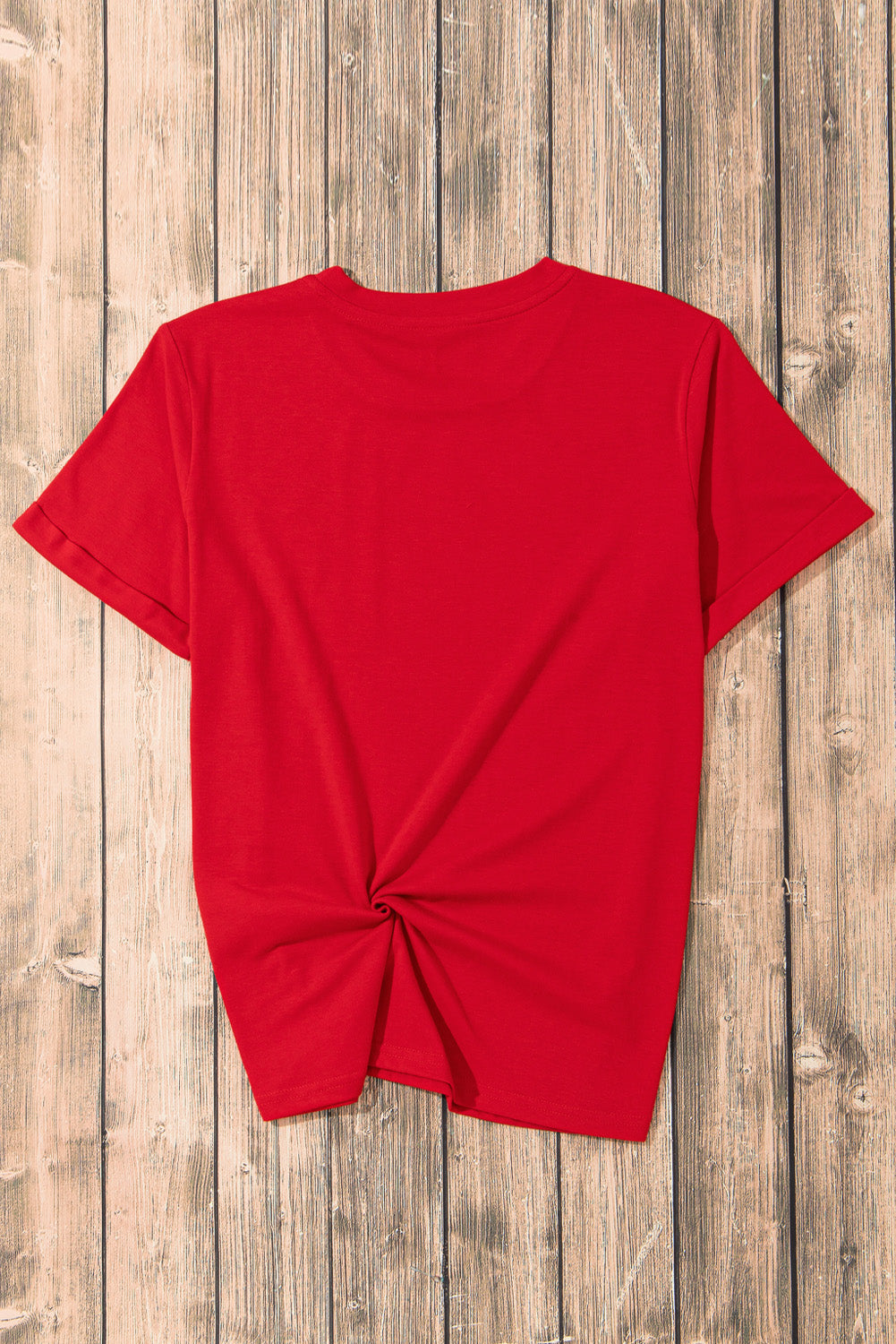 USA Round Neck Short Sleeve T-Shirt - T - 1 COLOR -