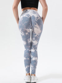 Thumbnail for Tie-Dye High Waist Active Leggings - T - 12 COLORS -