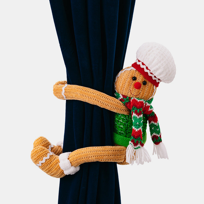 Gingerbread Curtain Clasp - [5-10 DAY DELIVERY] - T - 2 COLORS -