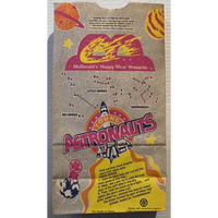 Thumbnail for Vintage 1990s McDonald's Happy Meal Bag Astronomy, Astronauts , Star Gazing