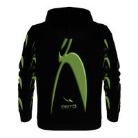 Thumbnail for OOTO - GLYPHIC BIG STEPIIN EN LIME LG & MULTI - D55 Men's Hoodie - 1 COLOR -